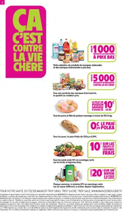 Intermarché - Prévisualisation de LE FILET DE POISSON SAUVAGE, Filet de poisson sauvage à moins de 10€ le kg valide à partir de 10.02.2026 | Page: 2