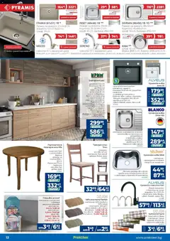 Преглед на Практикер брошура - Офертите са валидни от 05.03.2026 | Страница: 12 | Продукти: Покривка, Диск, Смесител, Мивка