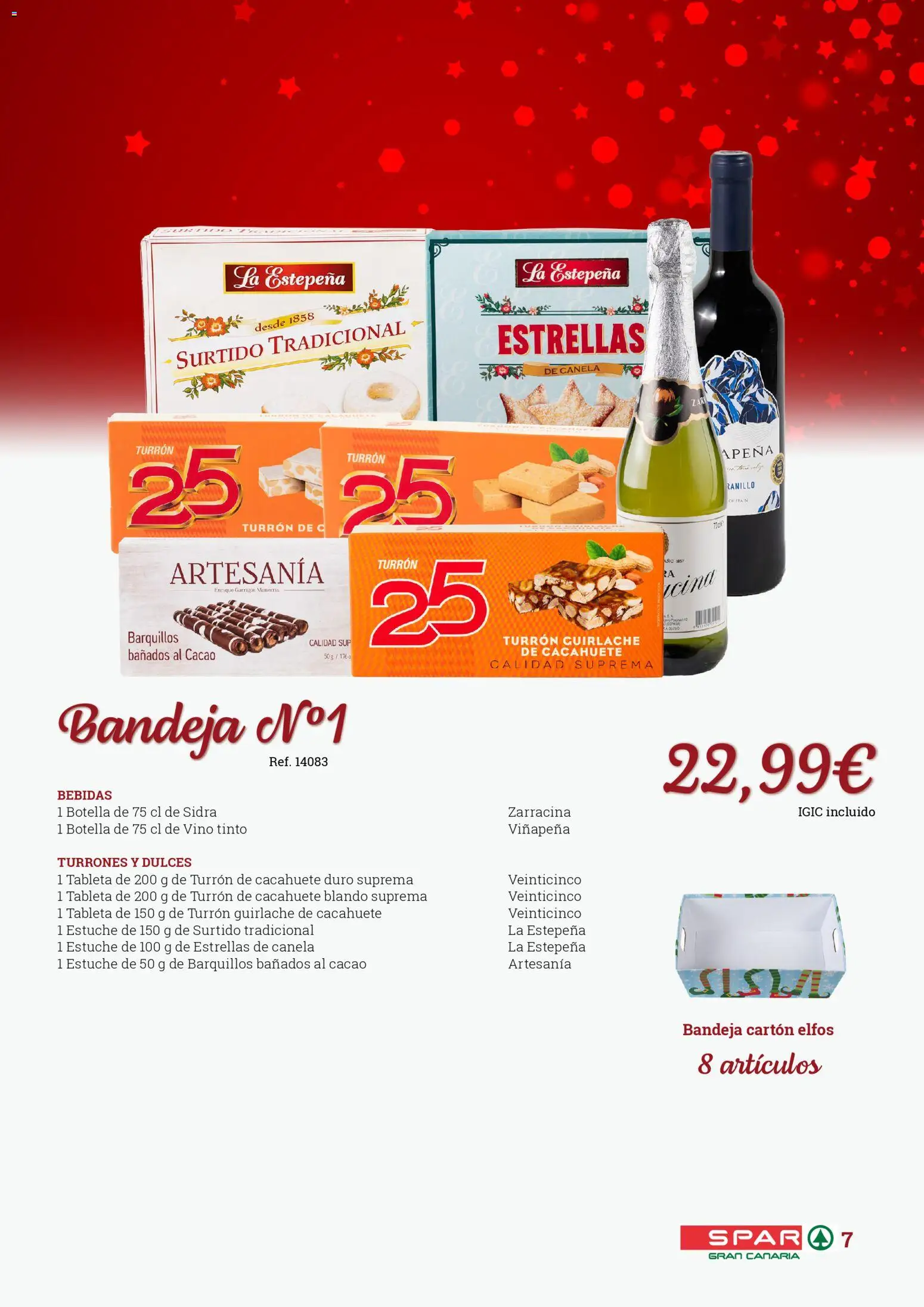 Spar folleto │ válido desde el 31.10.2025 | Página: 7 | Productos: Vino, Tableta, Bandeja, Φρυγανιές σικάλεως