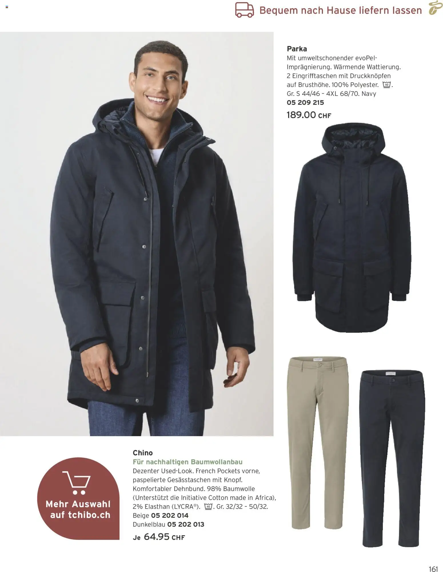 Tchibo Aktionen – gültig ab 01.11.2025 | Seite: 161 | Produkte: Parka