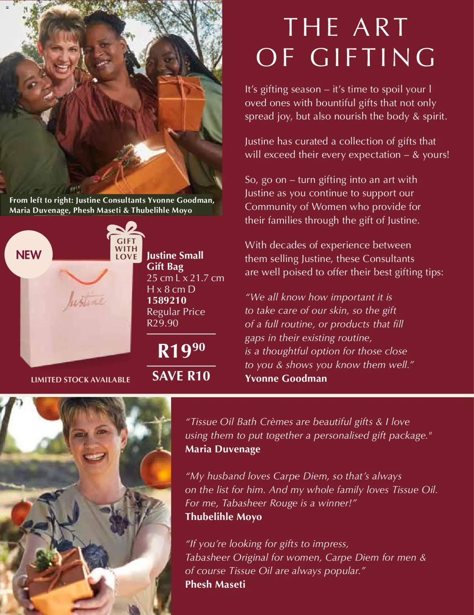 New Justine catalogue – valid from 01.11.2025 | Page: 3