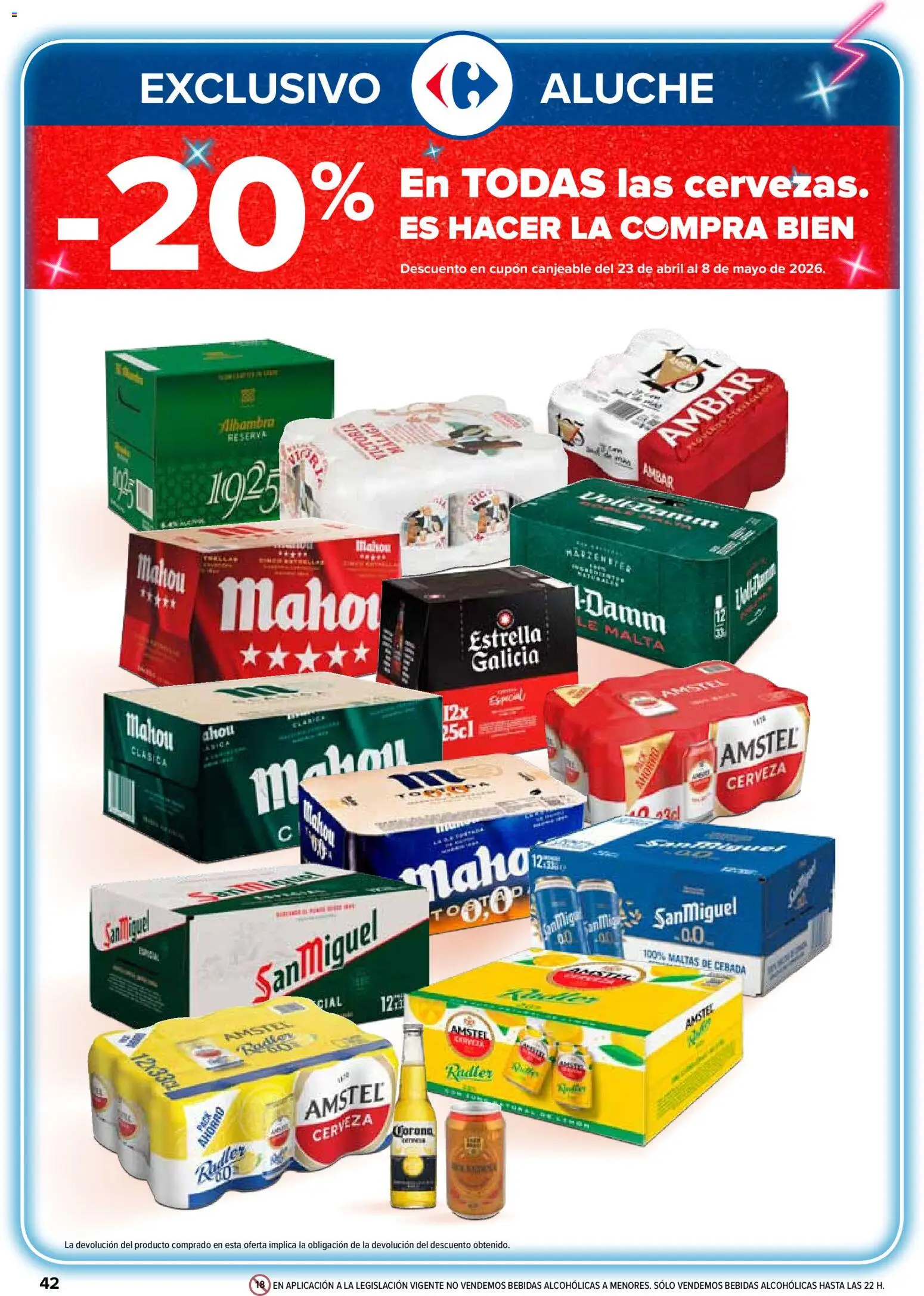 Carrefour folleto │ válido desde el 07.04.2026 | Página: 46 | Productos: Cerveza
