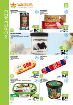 VARUS акції дійснийкції з 30.10.2025 | Сторінка: 36