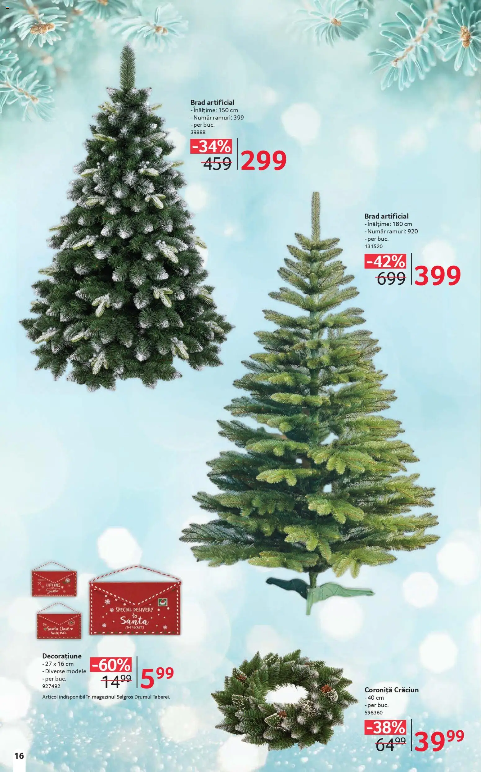 Noul catalog Selgros – valabil de la 06.12.2025 | Pagină: 16 | Produse: Top