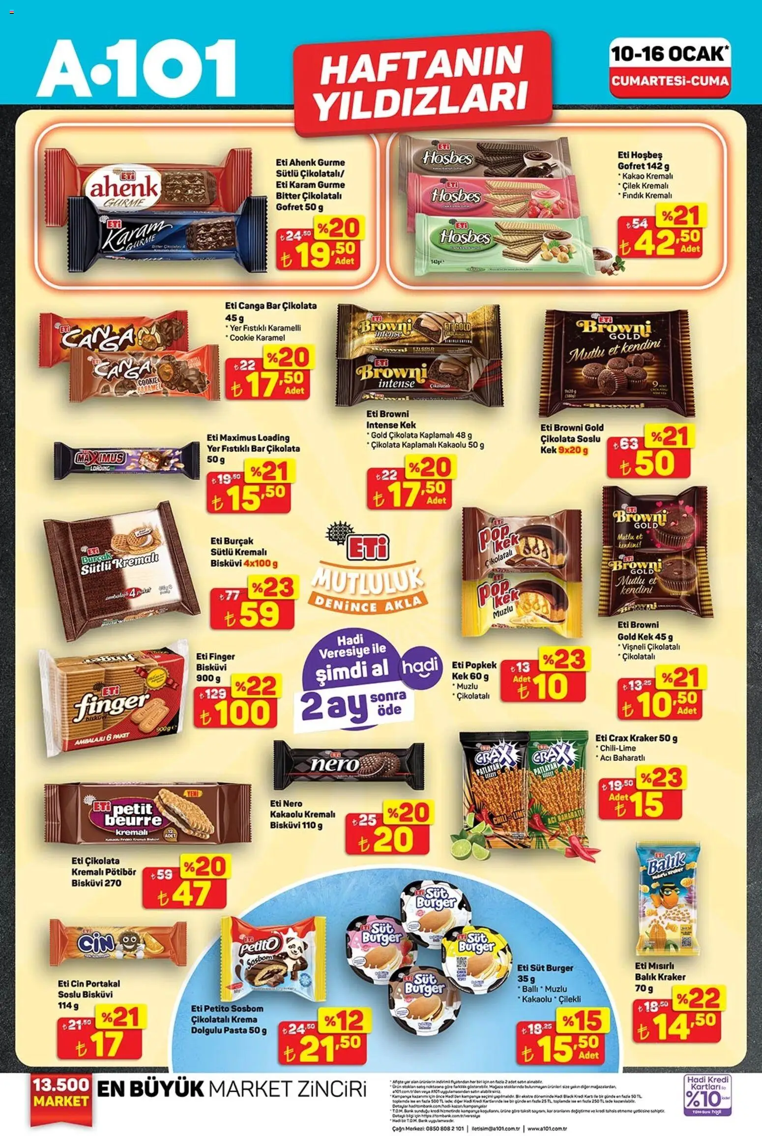 A101 Katalog - 10.01.2026 tarihinden itibaren geçerlidir | Sayfa: 3 | Ürünler: Gofret, Portakal, Krema, Bisküvi