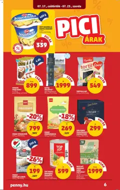 PENNY akciós ujság - amely érvényes a következő dátumtól: 17.07.2025 | Oldal: 6 | Termékek: Nescafé, Joghurt, Kávé, Ételízesítő