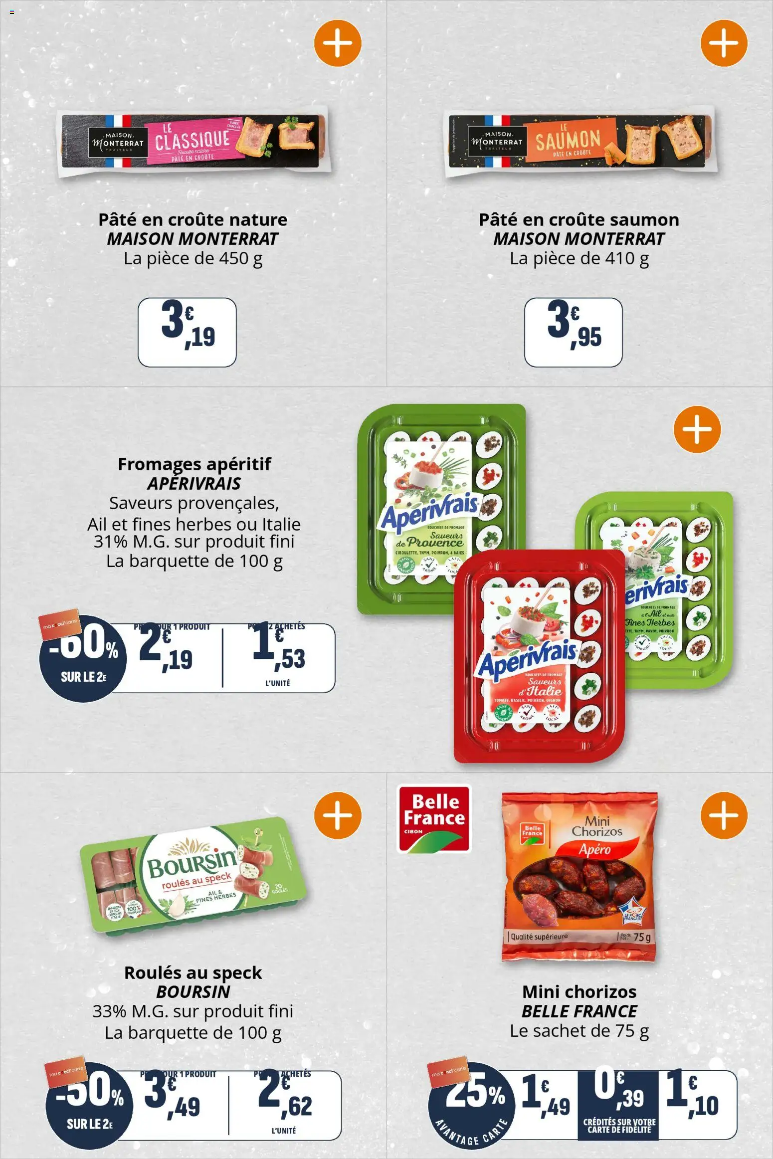 {H1} | Page: 5 | Produits: Poivron, Oignon, Fromage, Saumon