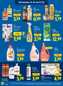 Lidl katalog akcije – veljaven od 11.12.2025 | Stran: 20 | Izdelki: Mehčalec, Piling, Deodorant, Detergent