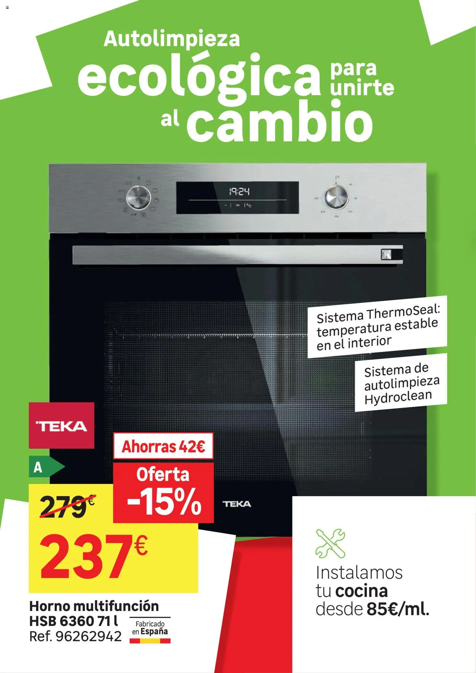 Leroy Merlin catálogo │ válido desde el 03.02.2026 | Página: 34 | Productos: Horno, Cocina