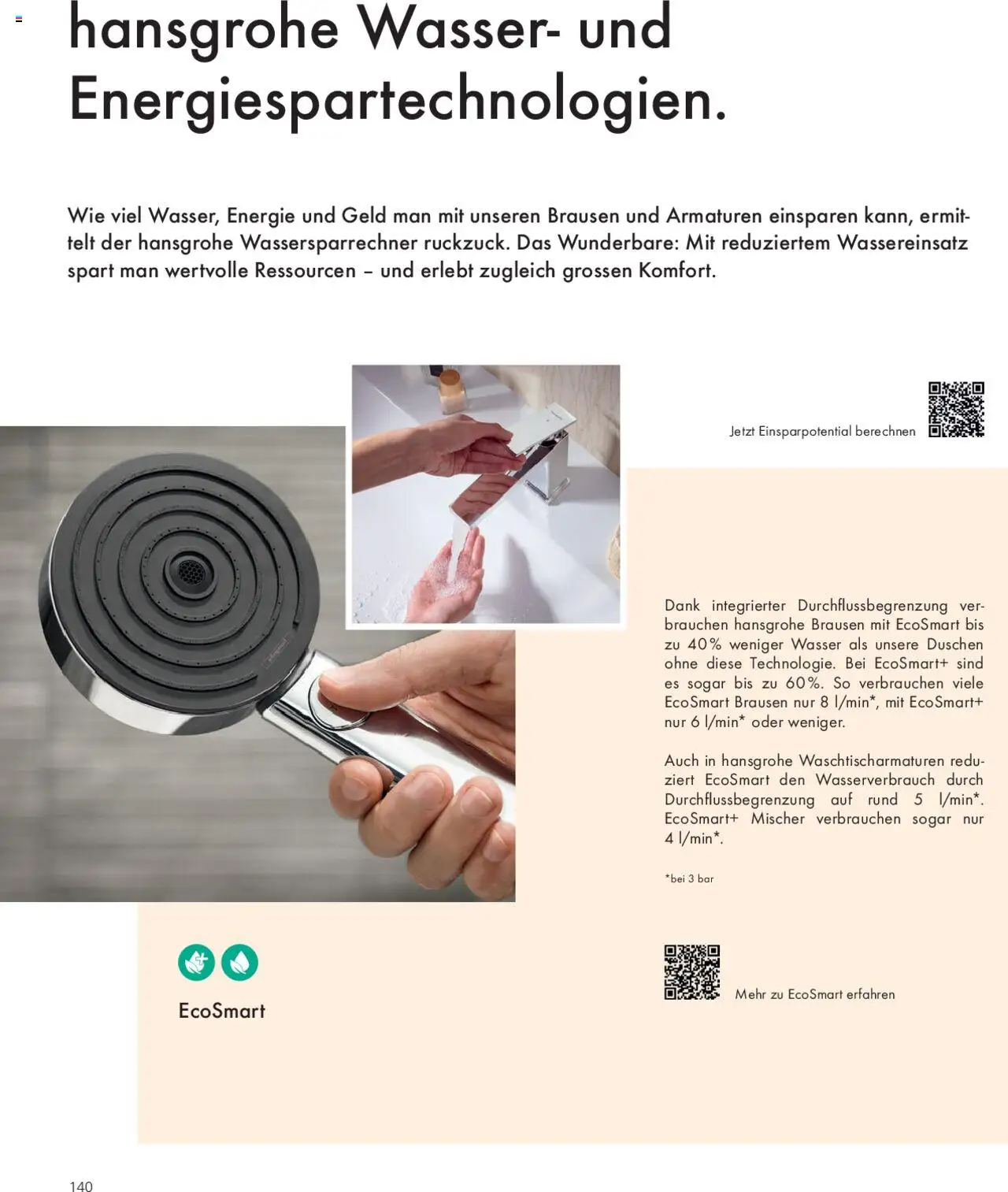 Fust Badezimmermagazin ab 05.05.2025 | Seite: 140 | Produkte: Wasser