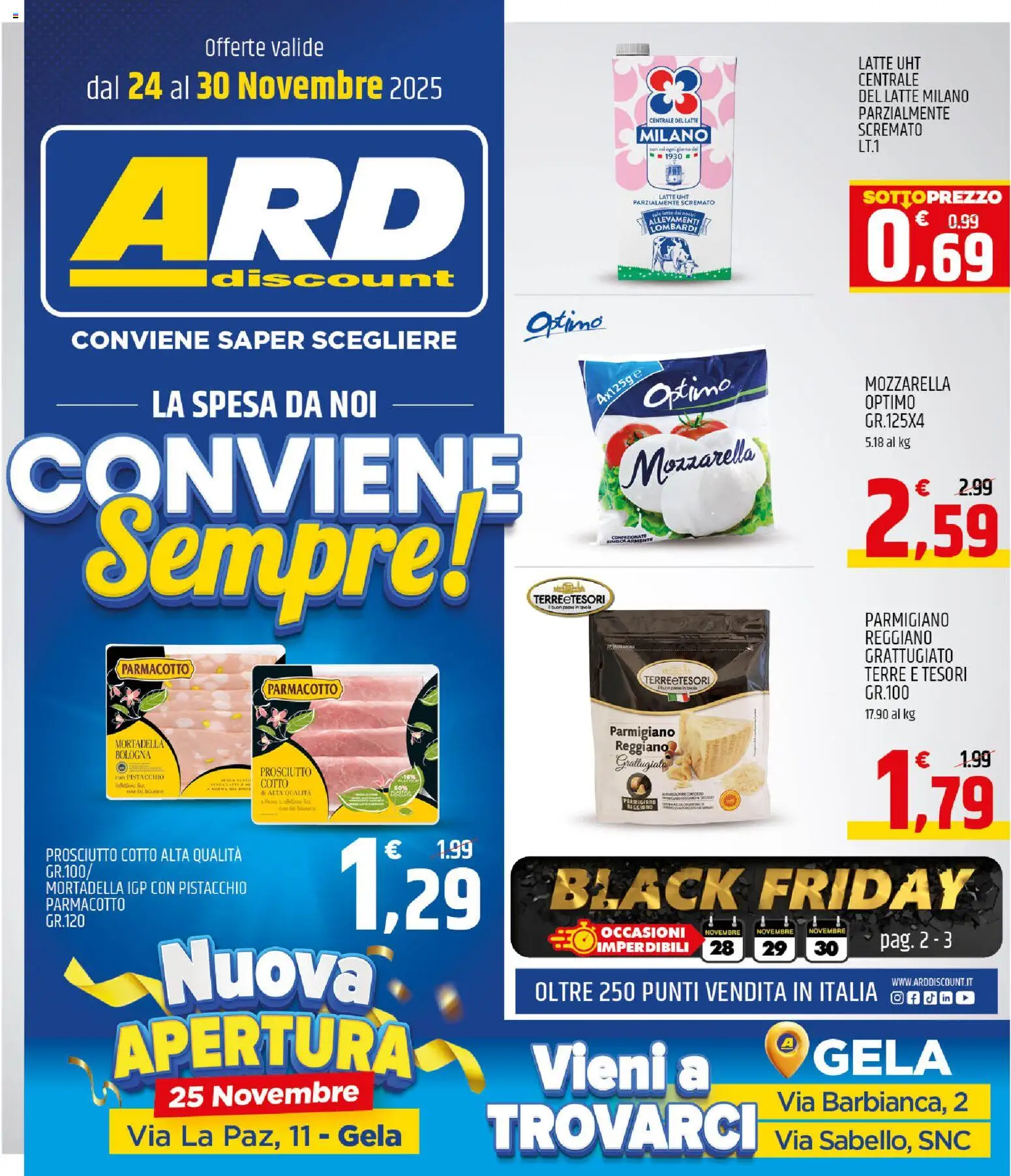 Volantino ARD Discount del 24.11.2025 | Pagina: 1