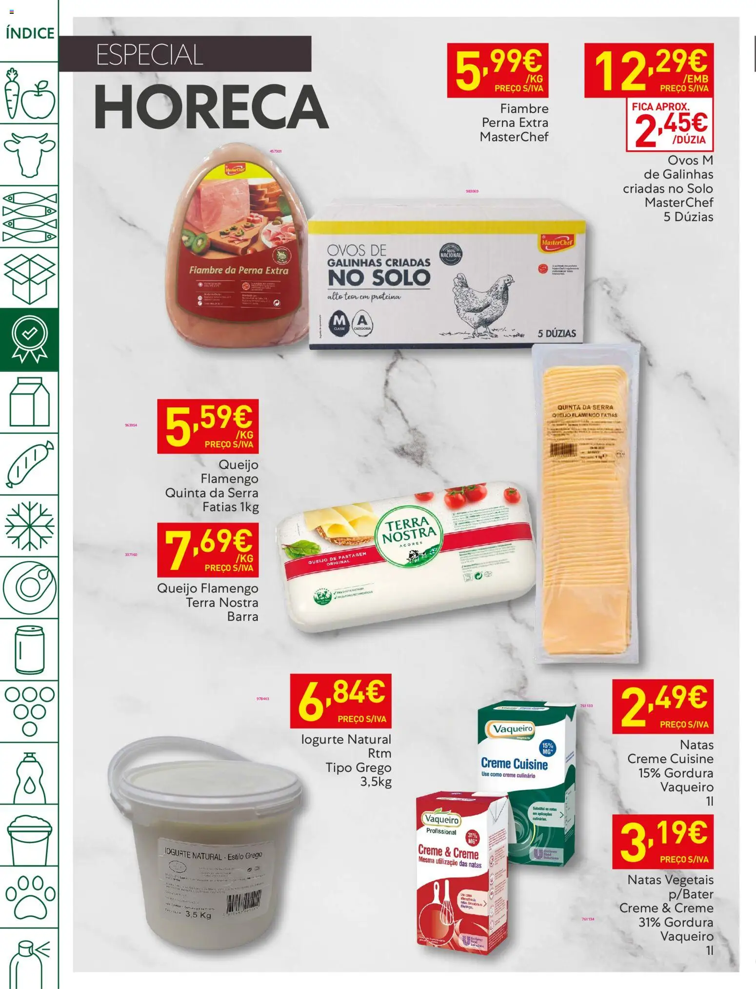 Recheio folheto │ válido de 06.01.2026 | Página: 10 | Produtos: Ovos, Creme, Natas, Proteina