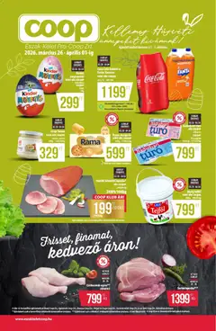 COOP - Újság Észak Kelet Pro-Coop Zrt - amely érvényes a következő dátumtól: 26.03.2026
