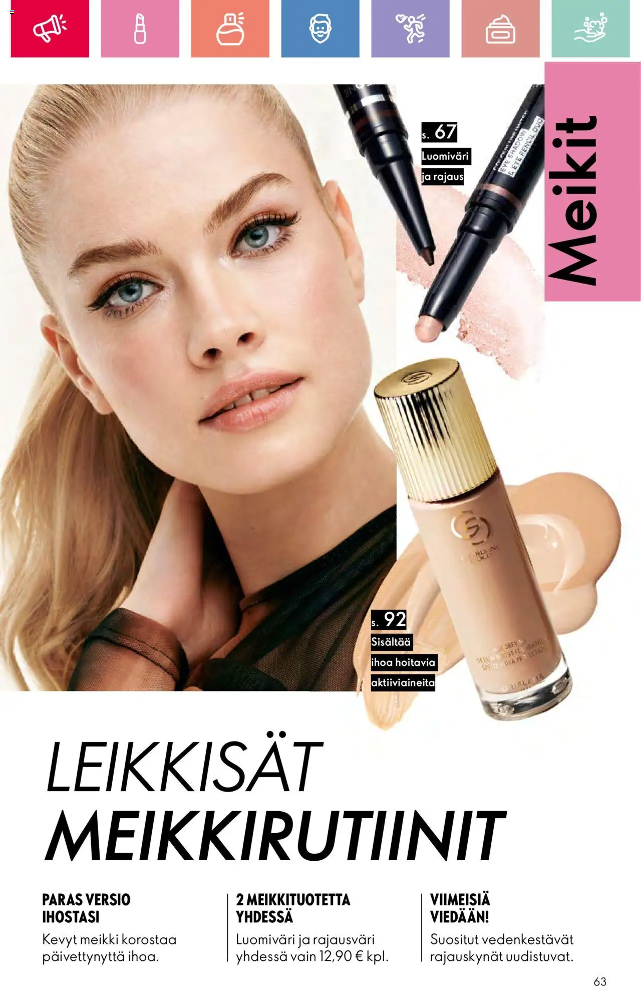  | Sivu: 63 | Tuotteet: Meikki, Luomiväri
