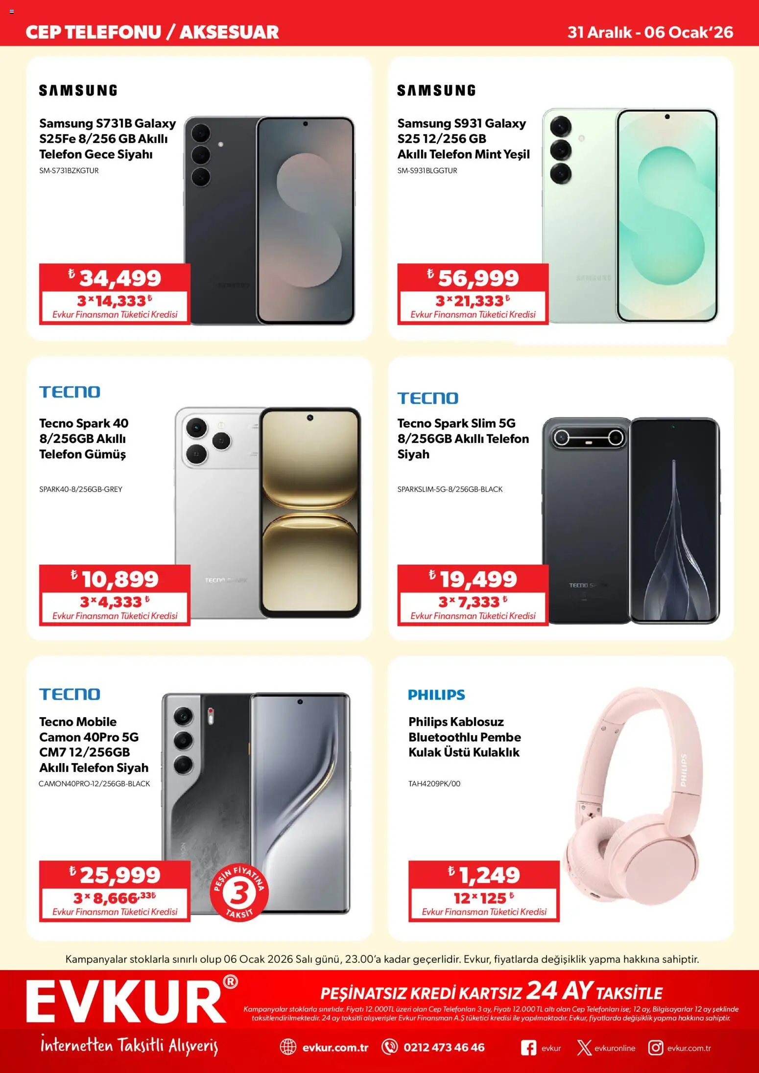 Evkur Katalog - 31.12.2025 tarihinden itibaren geçerlidir | Sayfa: 2