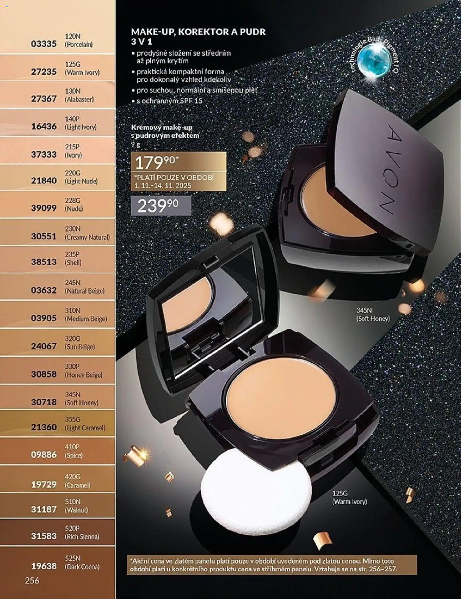 Avon Black Friday od 01.11.2025 | Strana: 256 | Produkty: Makeup, Forma, Korektor, Pudr