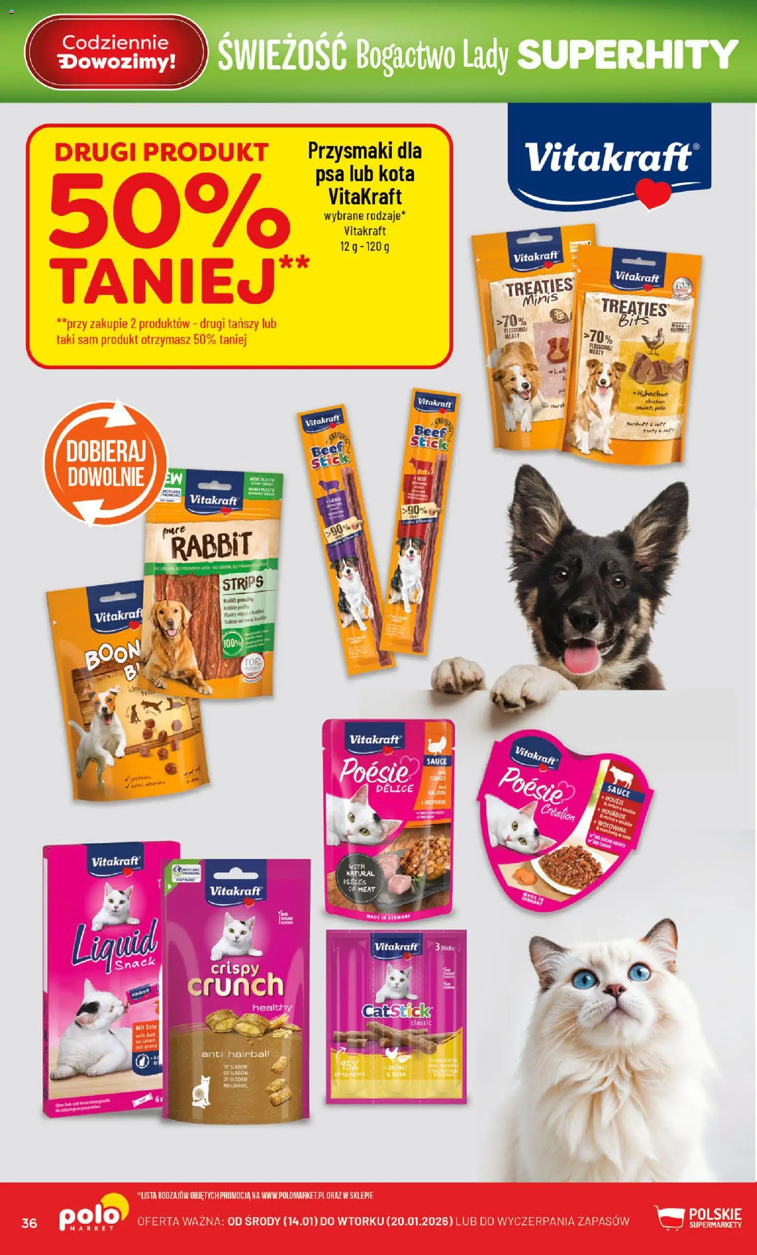 POLOmarket Gazetka od 14.01.2026 | Strona: 36 | Produkty: Wołowina