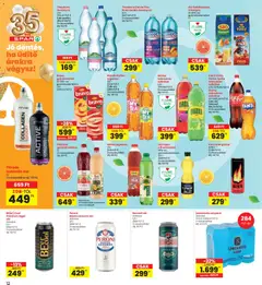 Interspar Akciós újság - amely érvényes a következő dátumtól: 02.01.2026 | Oldal: 12 | Termékek: Fanta, Sör, Tea, Citrom