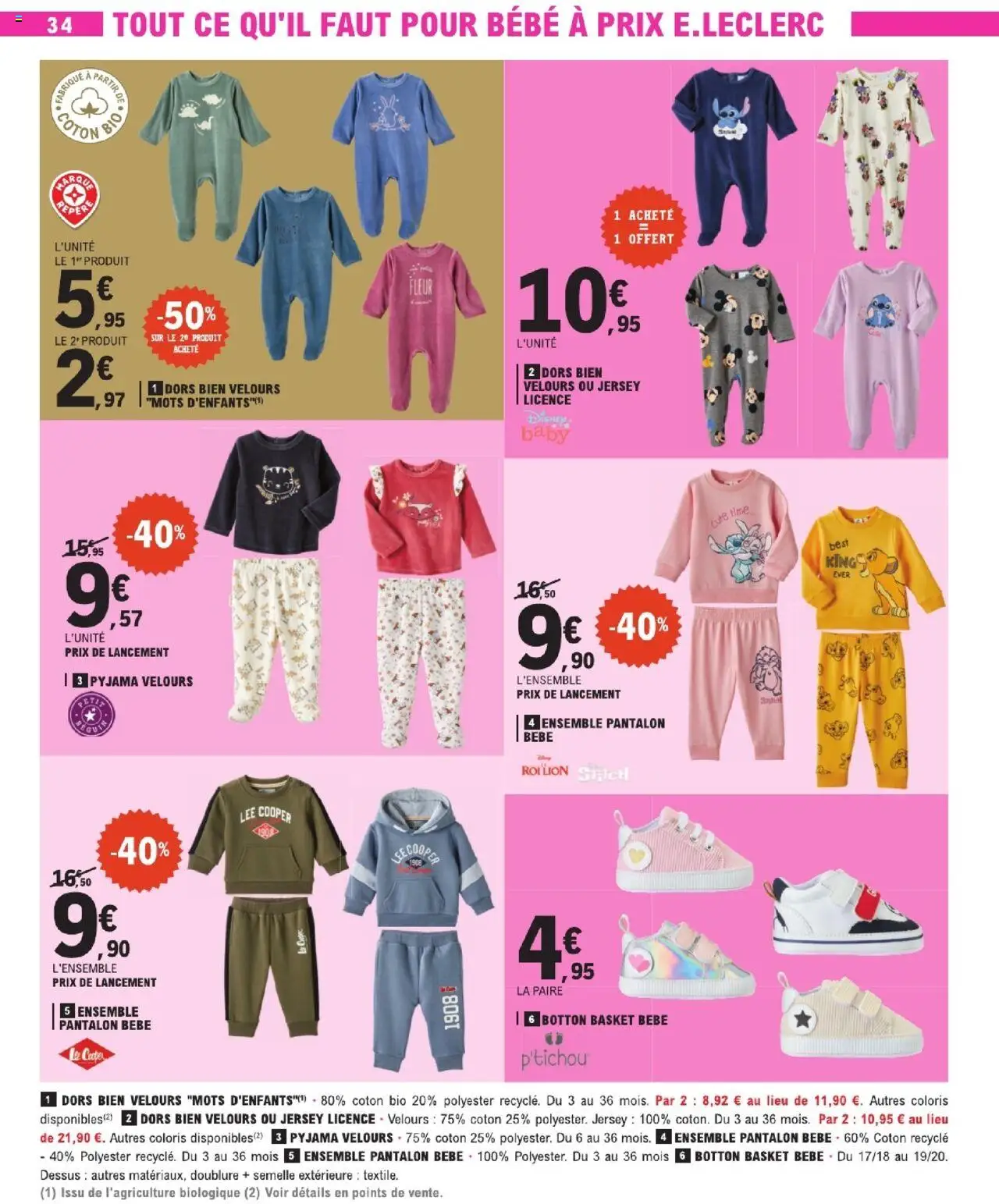  | Page: 34 | Produits: Coton, Pantalon, Pyjama