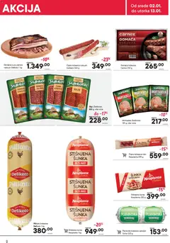 PerSu katalog - pregled PerSu kataloga - važi od 02.01.2026 | Strana: 8 | Proizvode: Suva slanina, Mast, Kulen, Šunka