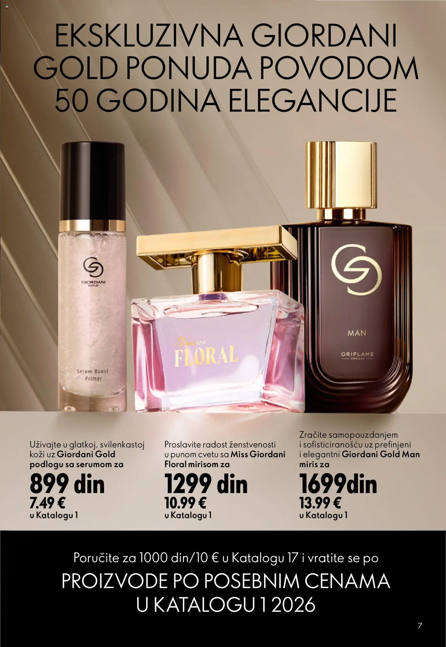 Oriflame katalog - važi od 10.12.2025 | Strana: 7 | Proizvode: Miris