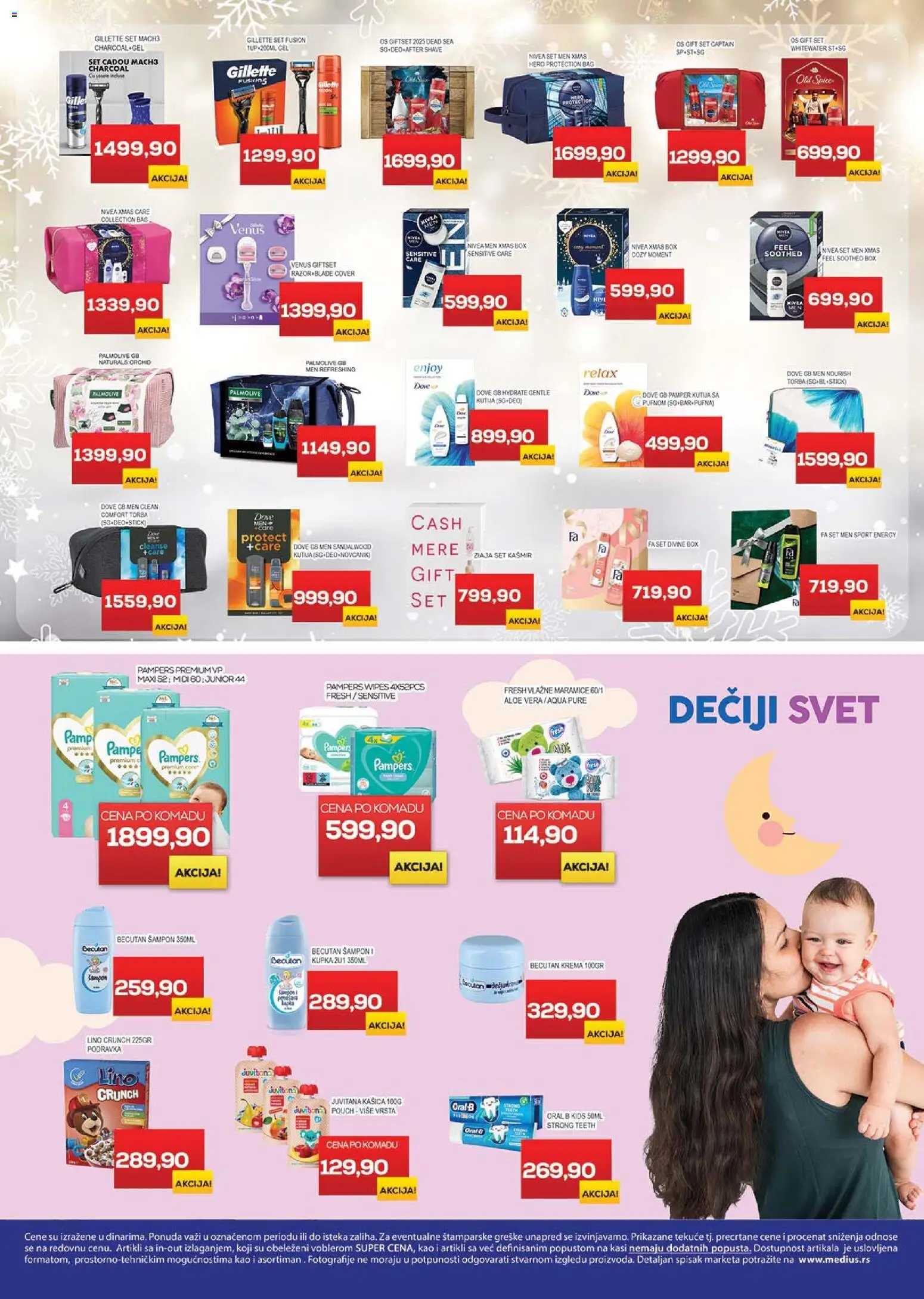 Medius katalog - važi od 02.01.2026 | Strana: 20 | Proizvode: Gillette, Nivea, Krema, Vlažne maramice