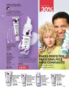 Pré-visualização Clearskin Blemish Clearing Máscara Facial de Argila, Máscara facial de argila com tecnologia Blemish Clearing. válido de 01.02.2026 | Página: 141