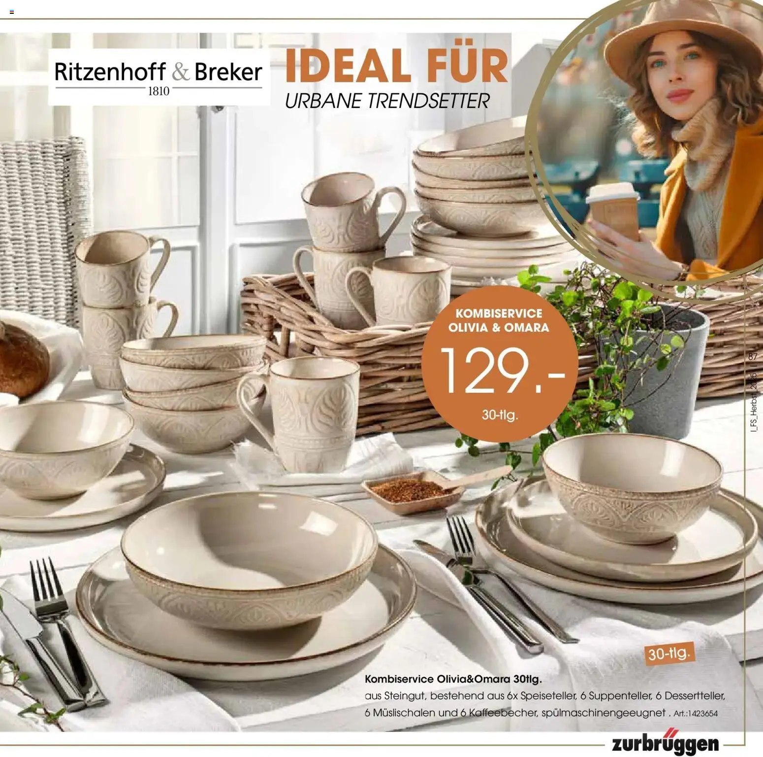 Zurbrüggen - Zurbrüggen: Raum für neue Lieblingsstücke – gültig ab 19.10.2025 | Seite: 87