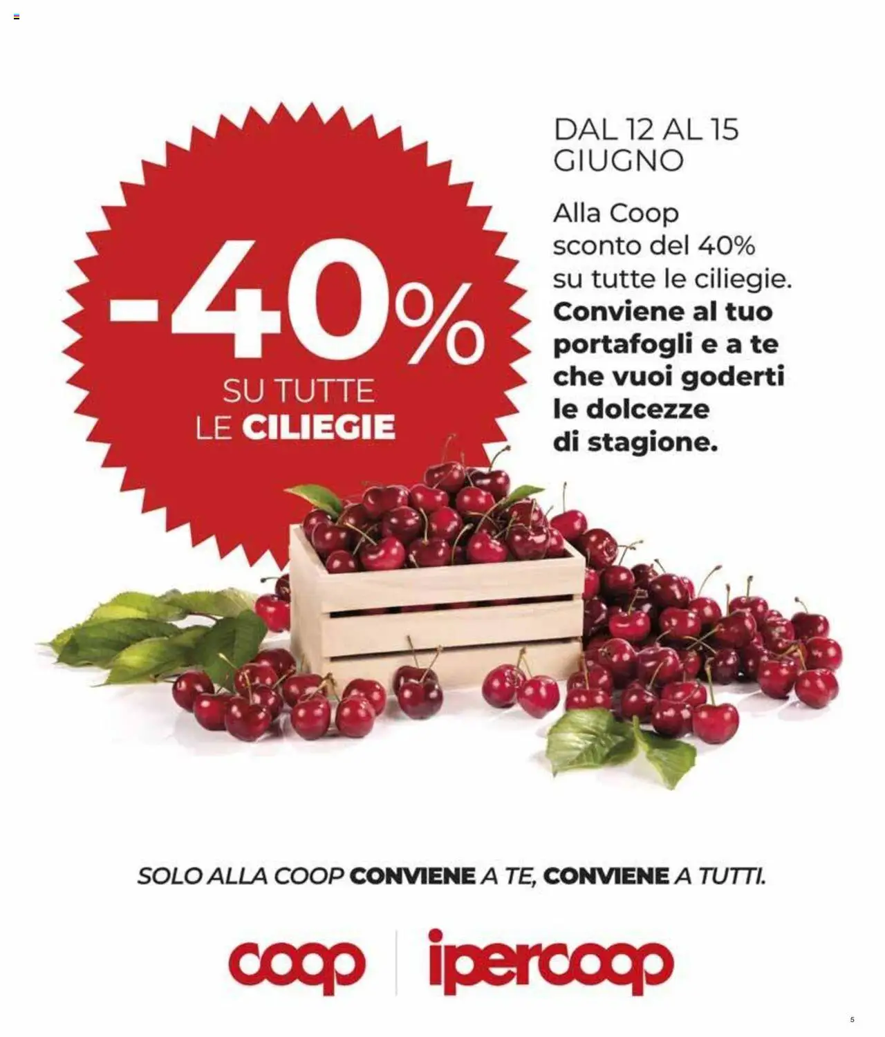 Volantino COOP del 12.06.2025 | Pagina: 5 | Prodotti: Tè