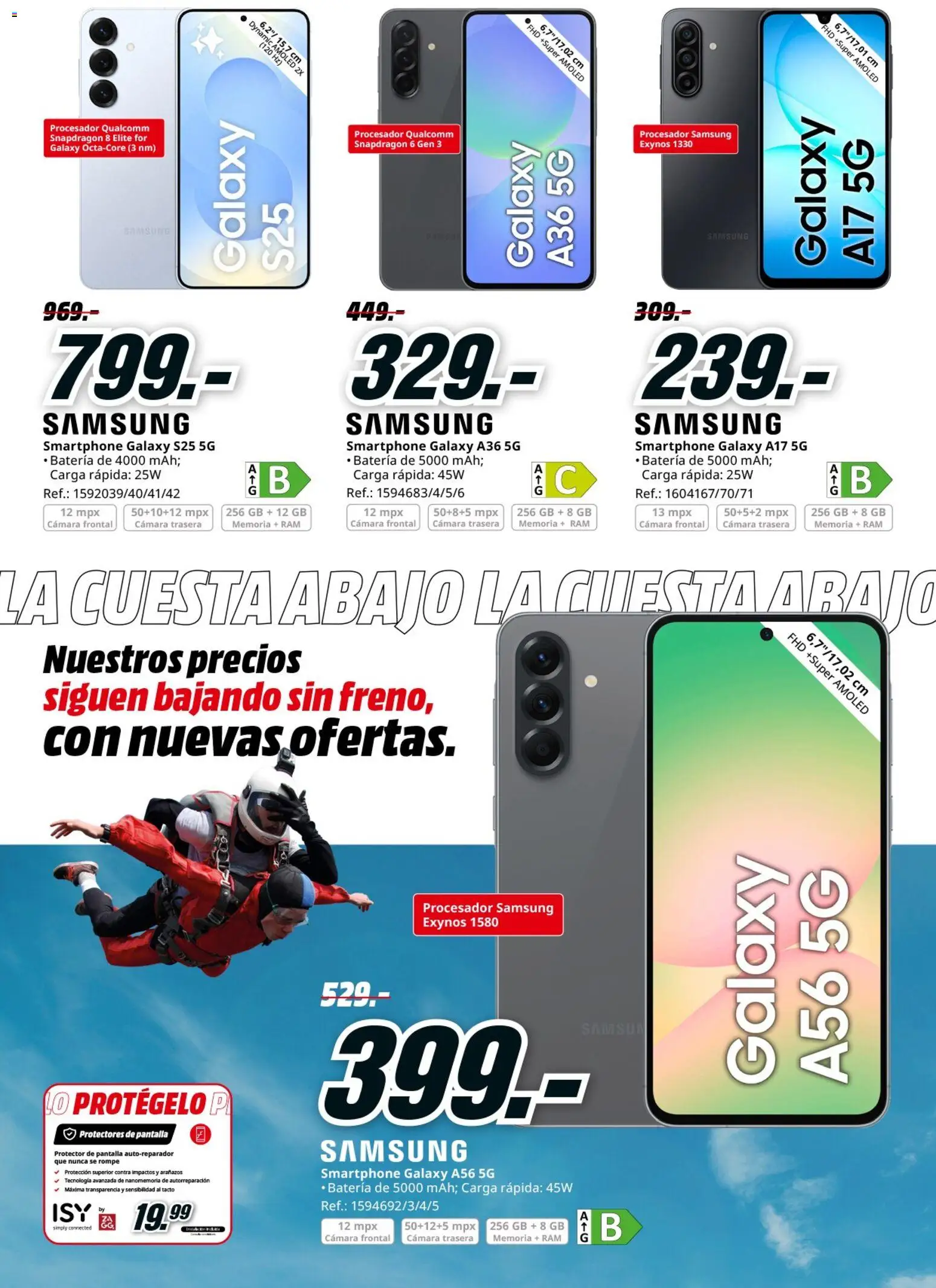 Media Markt folleto │ válido desde el 14.01.2026 | Página: 20 | Productos: Smartphone, Cámara, Batería