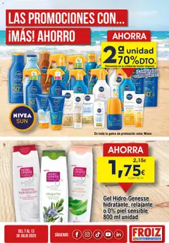 Froiz Oferta semanal │ válido desde el 07.07.2025 | Página: 4 | Productos: Jabón, Gel de ducha, Crema, Ducha