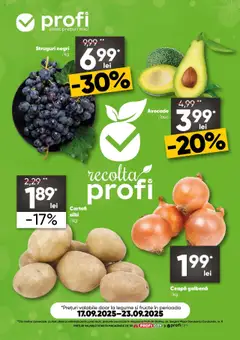 Ofertele Profi valabile de la 17.09.2025