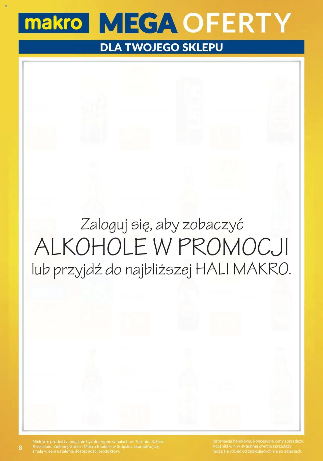 Makro Gazetka - Mega oferty dla Twojego Sklepu od 05.08.2025 | Strona: 8 | Produkty: Piwo Desperados, Harnaś, Piwo, Piwo kozel