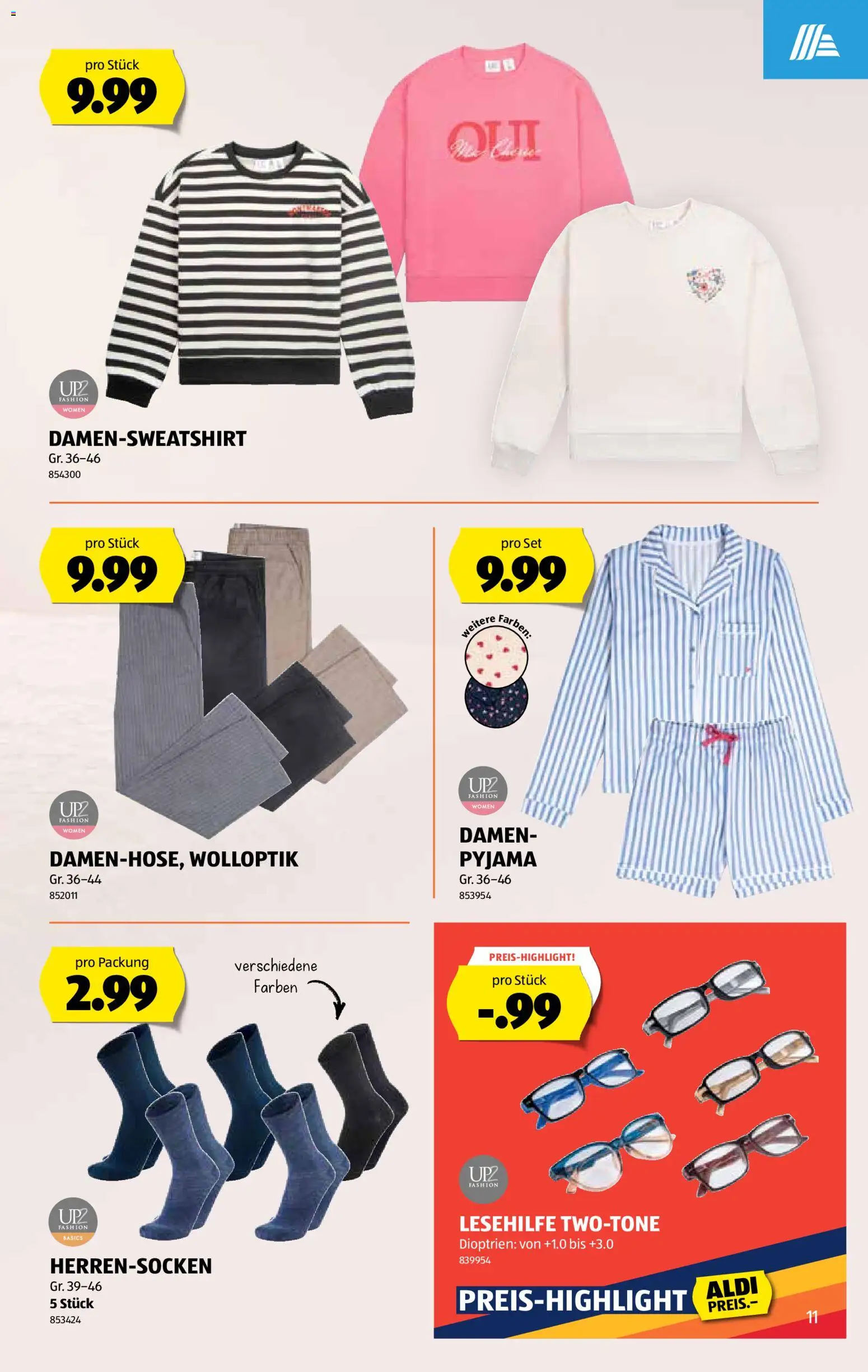 Aldi Aktionen – gültig ab 05.02.2026 | Seite: 12 | Produkte: Pyjama