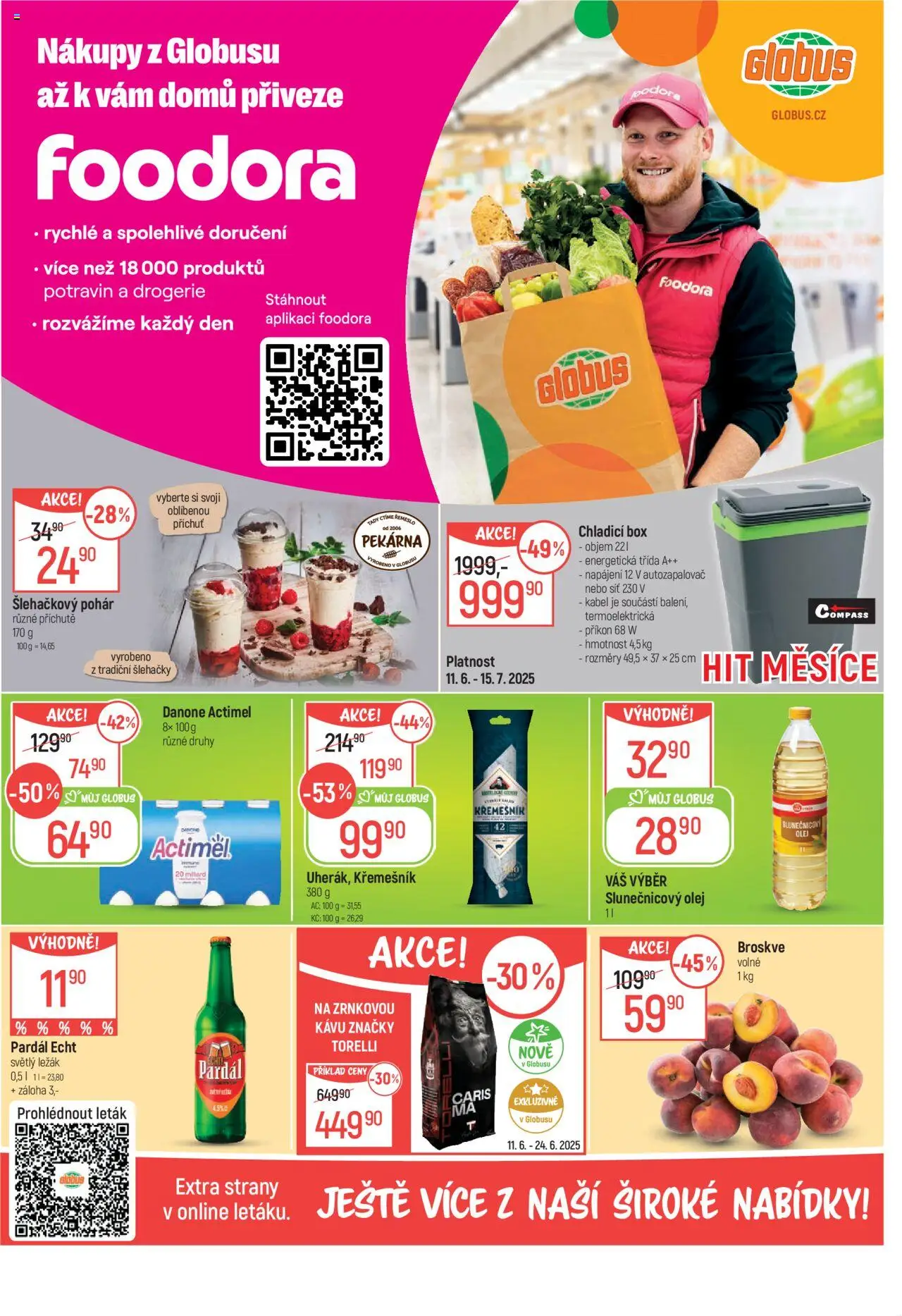 Globus leták - České Budějovice od 11.06.2025 | Strana: 2 | Produkty: Box, Olej, Pekárna, Drogerie