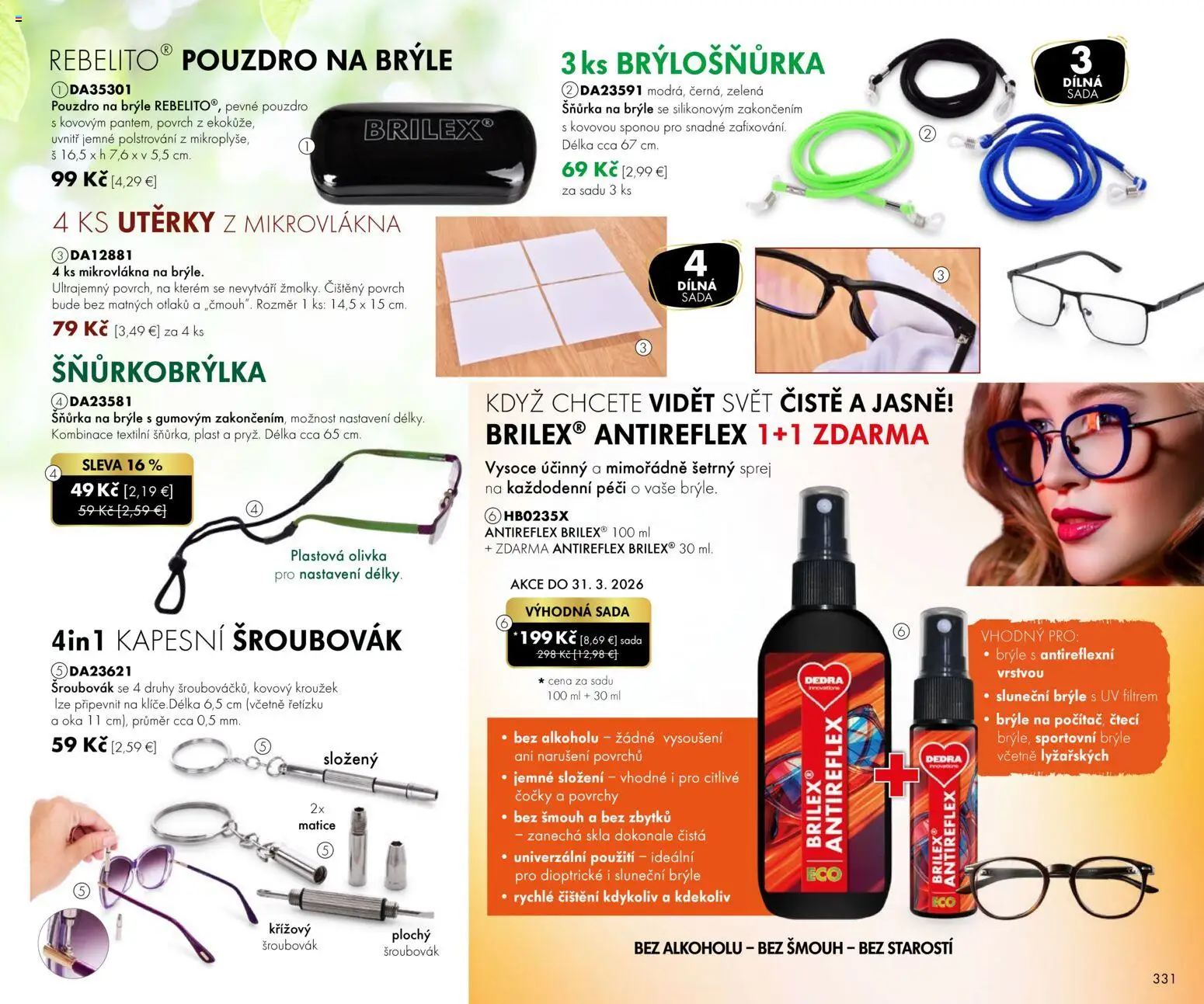 Nové Dedra akcie – leták je platný od 01.03.2026 | Strana: 31