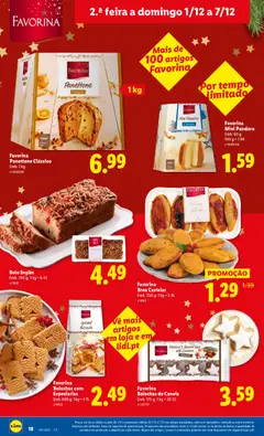 Pré-visualização Favorina Bolachas com Especiarias, Emb. 600 g válido de 01.12.2025 | Página: 18
