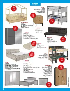 Weba folder - Voorbeeld van een folder van Weba, geldig van 01.10.2025 | Pagina: 2 | Producten: Bed, Matras, Nachtkastje