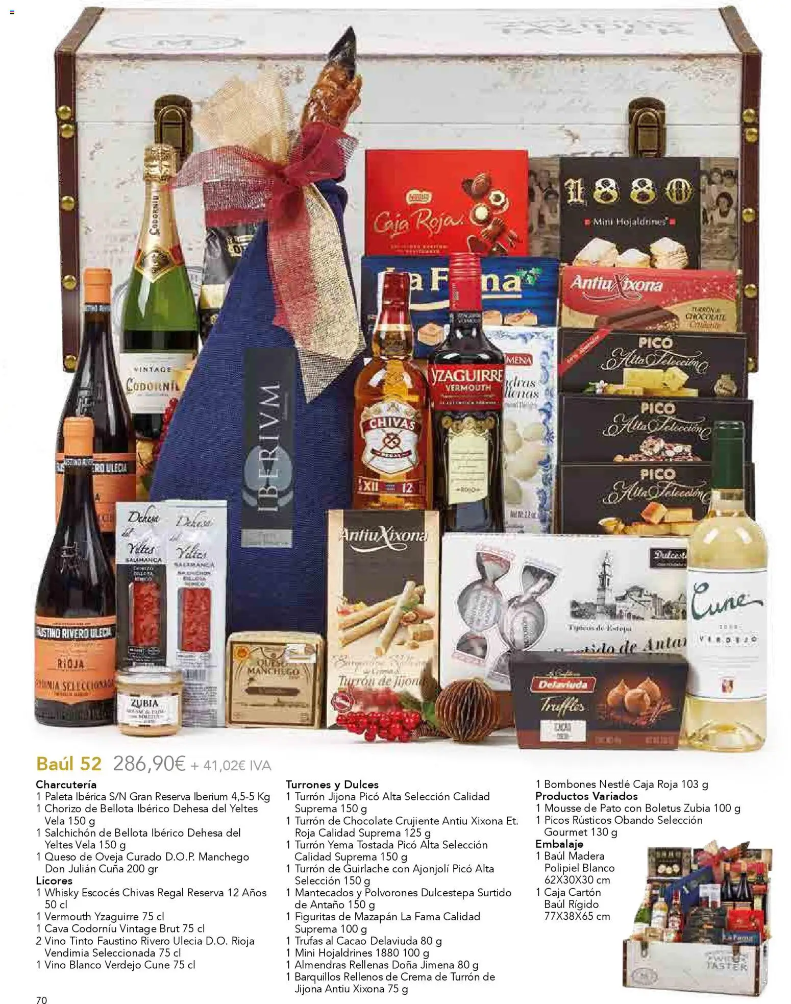 Lupa Supermercados Regalar en Navidad │ válido desde el 03.11.2025 | Página: 72 | Productos: Queso de oveja, Crema, Vela, Cuna