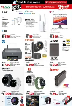 Preview of Lulu Hypermarket Black friday valid from 19.11.2025 | Page: 8