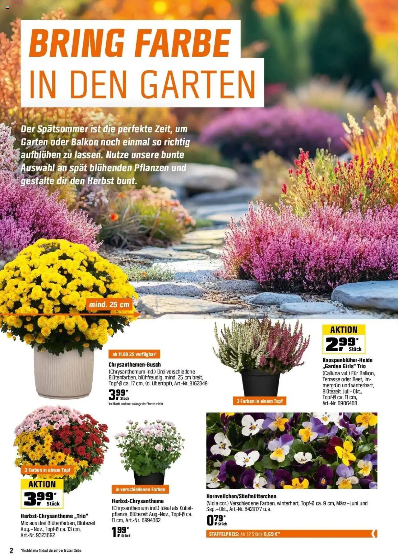 Obi Herbstgartenmagazin – gültig ab 01.09.2025 | Seite: 2