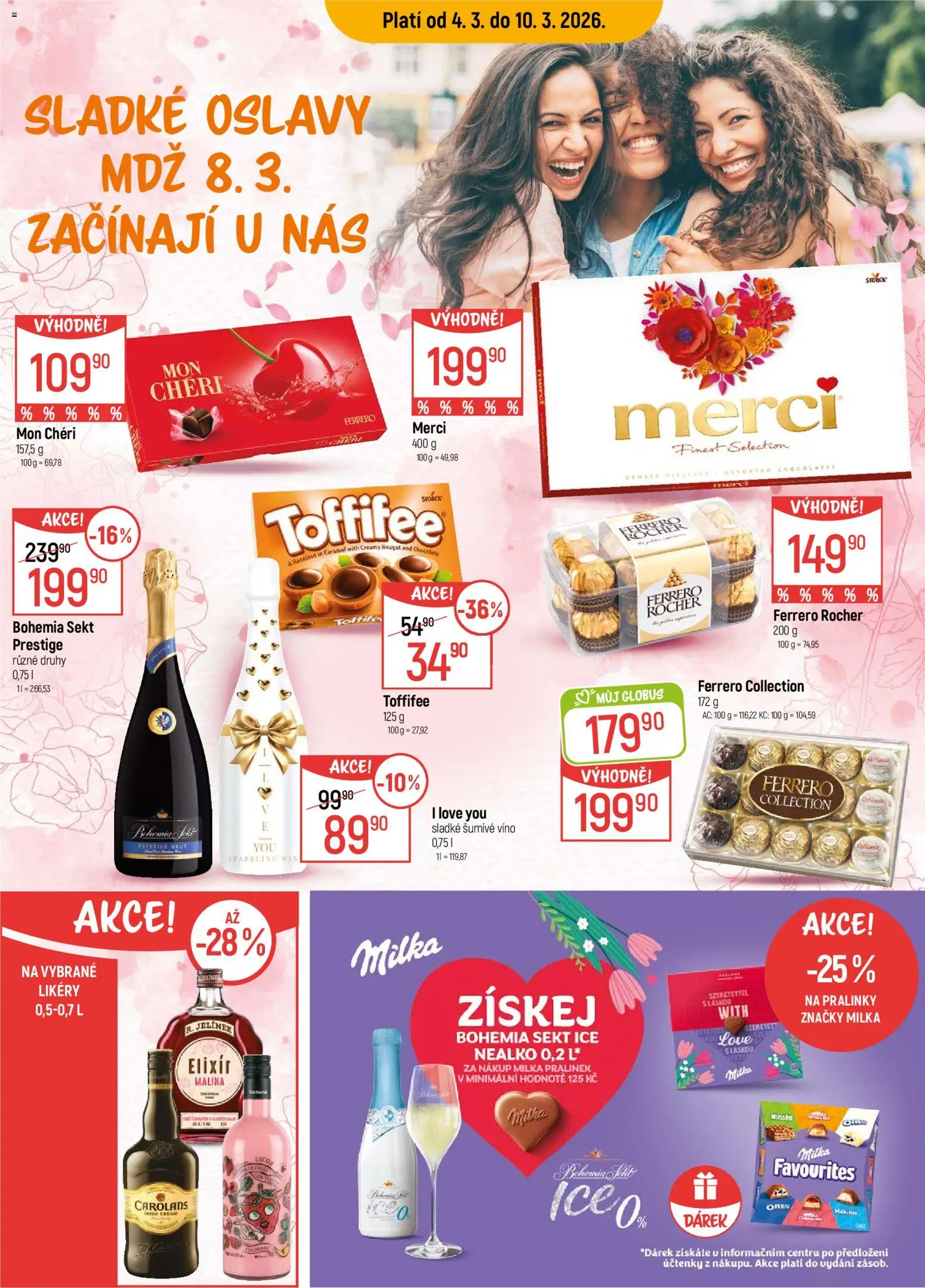 Globus leták - Opava od 04.03.2026 | Strana: 9 | Produkty: Šumivé víno, Milka, Víno, Oreo