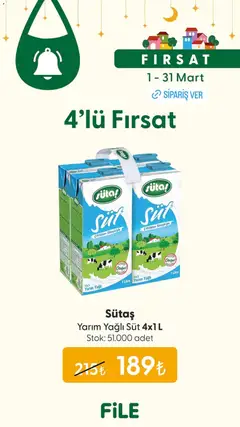 01.03.2026 tarihinden itibaren geçerli olan File Market kataloğu önizlemesi