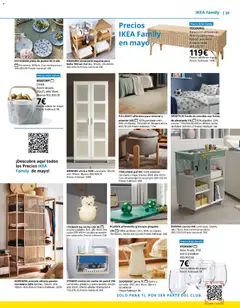 Vista previa Catálogo IKEA Family válido desde el 01.04.2026 | Página: 39 | Productos: Alfombrilla, Funda, Almohada, Alfombra