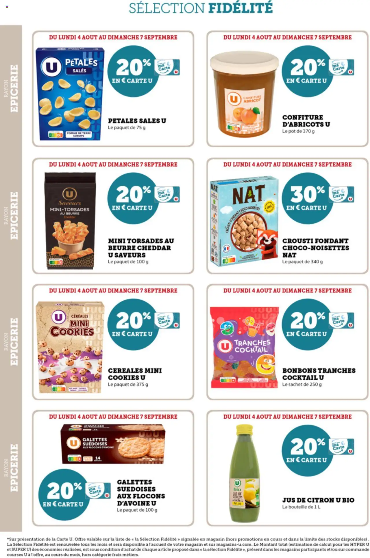  | Page: 14 | Produits: Flocons d’avoine, Abricot, Citron, Jus