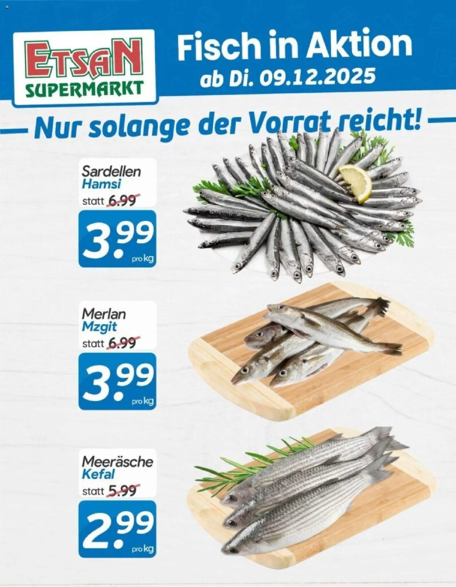 ETSAN Fisch in Aktion gültig ab 09.12.2025 | Seite: 1 | Produkte: Fisch