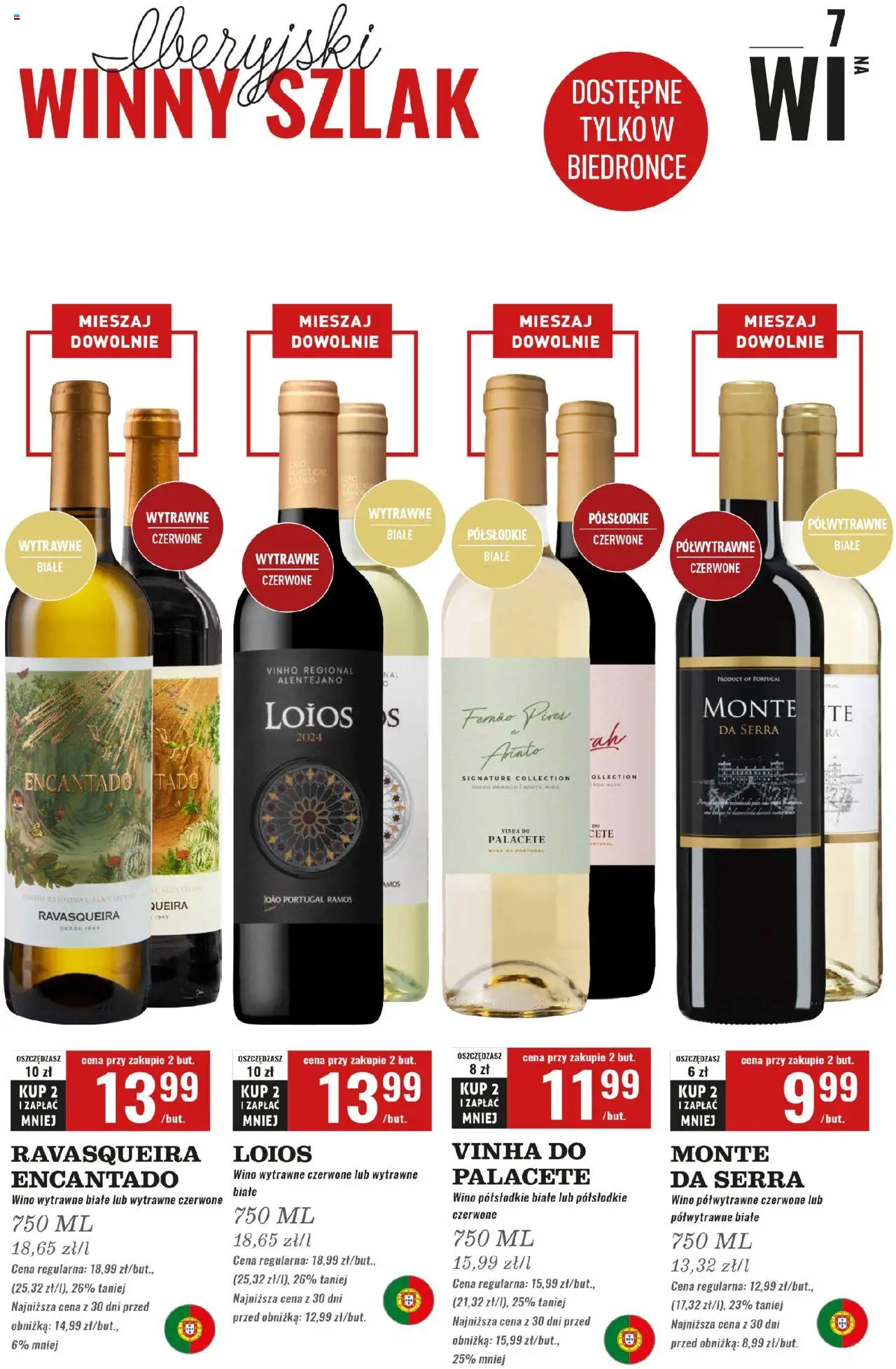 Biedronka gazetka - Czas na toast od 08.09.2025 | Strona: 7 | Produkty: Wino