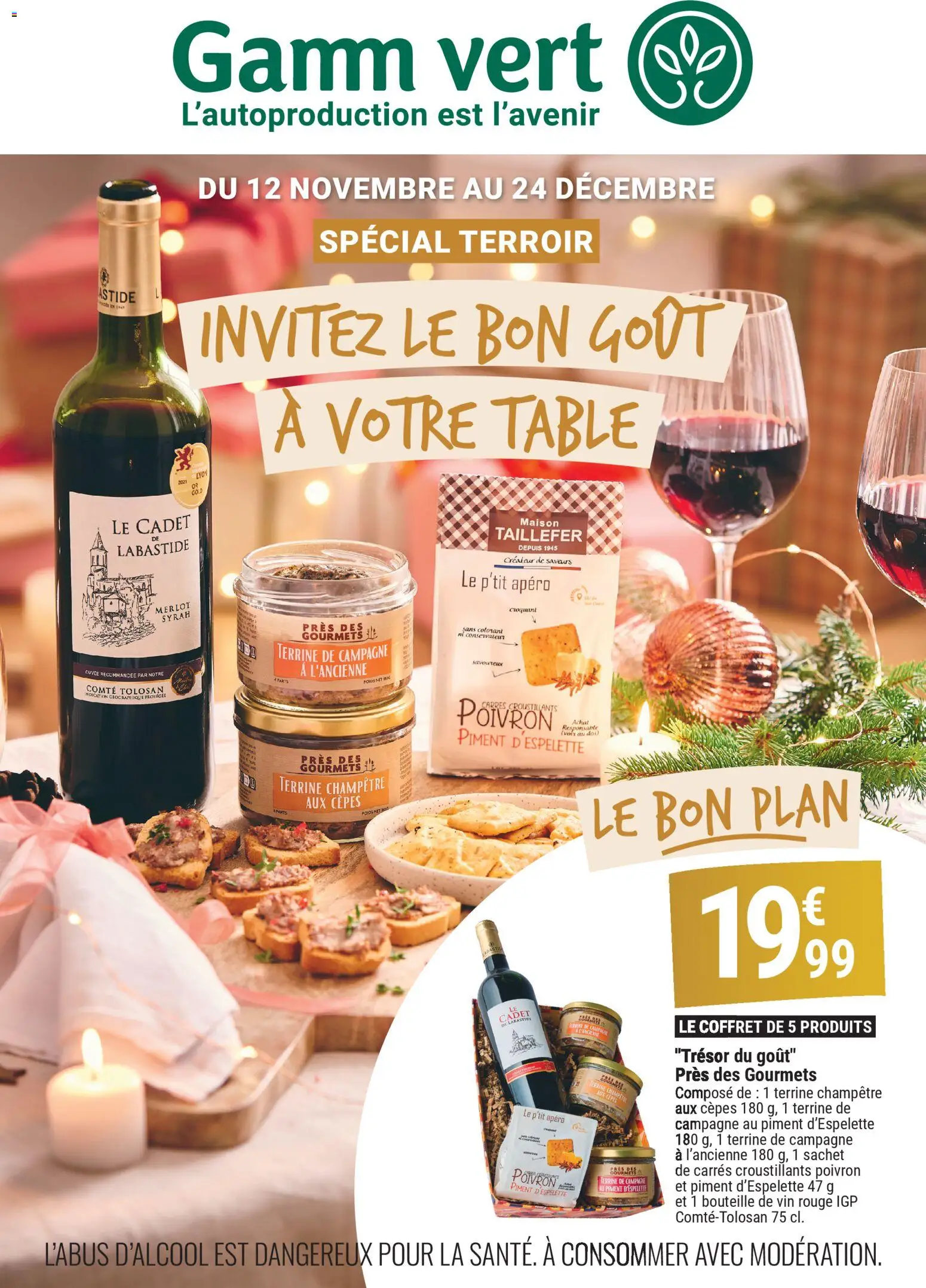 {H1} | Page: 1 | Produits: Poids, Piment d'espelette, Table, Vin