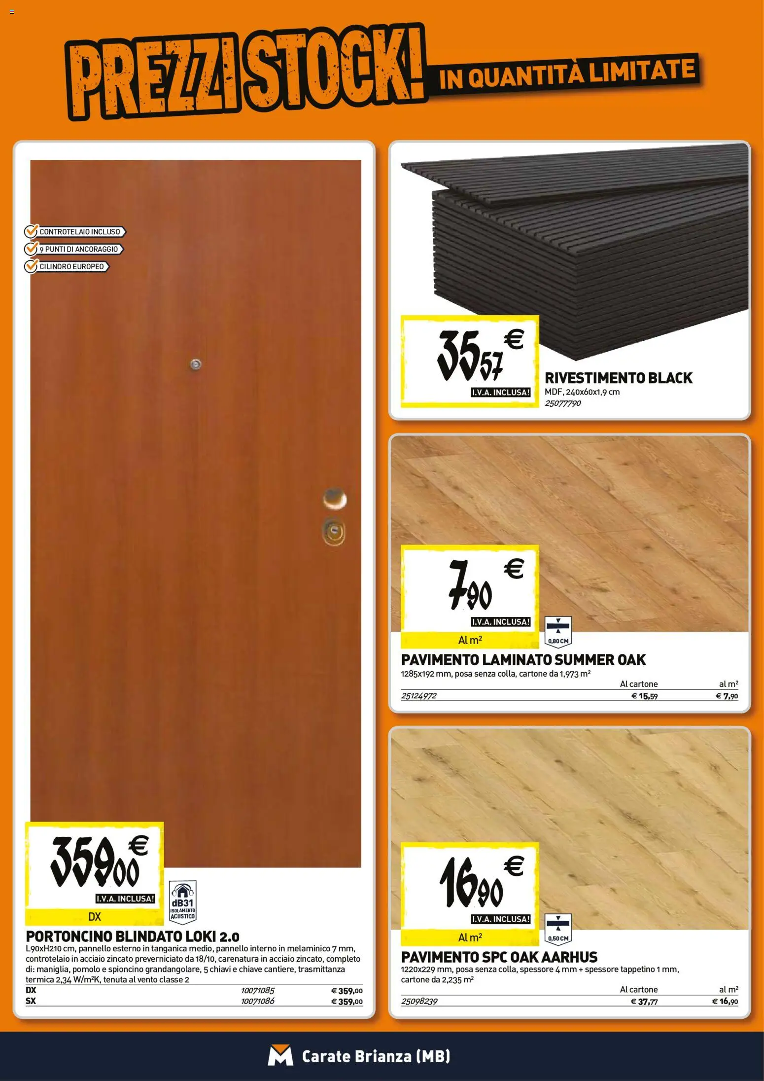 Volantino TECNOMAT del 26.03.2026 | Pagina: 9 | Prodotti: Pavimento