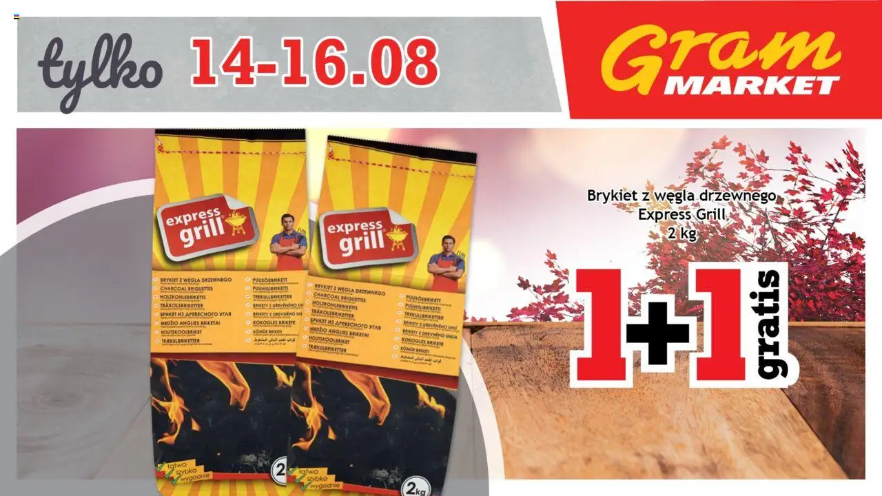 Gram Market Gazetka - Niesłychanie Niskie Ceny od 14.08.2025 | Strona: 6 | Produkty: Grill